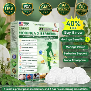 Moringa & Berberine 10-in-1 Advanced Nano Microneedle Patches