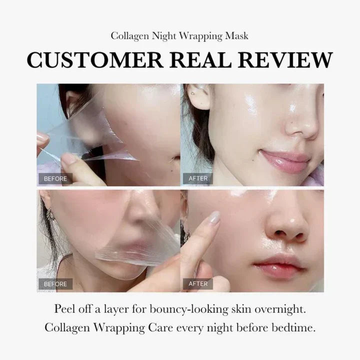 Collagen Night Wrapping Mask + Free Brush