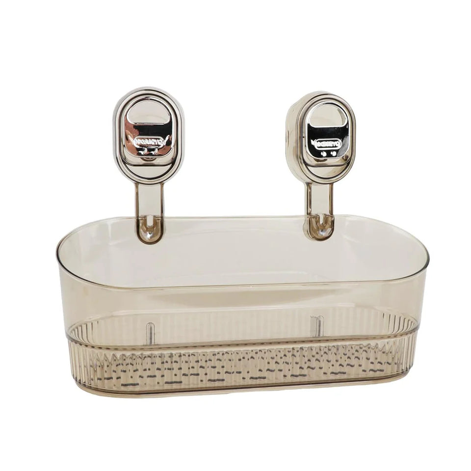 NO-Drilling Shower Caddy Suction Cup Storage Rack