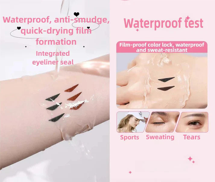 Winged Eyeliner Stamp Set