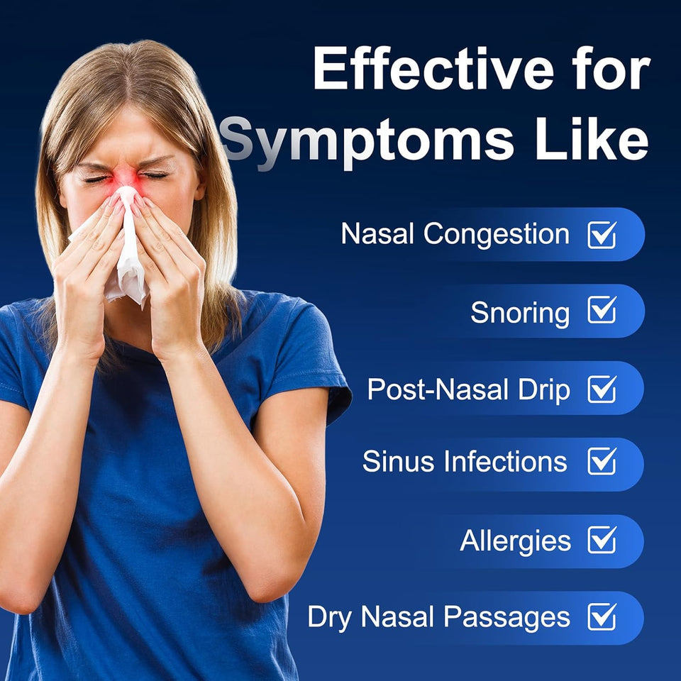 Breathe Ease Nasal Wash Bottle