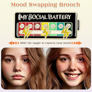 VibeMeter™ Social Battery Pin