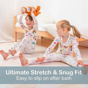 Kids Coloring Pajamas set