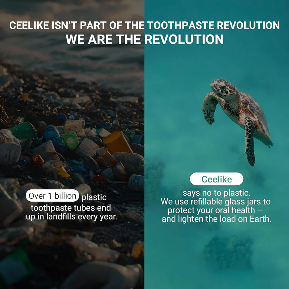 CEELIKE Hydroxyapatite Toothpaste Tablets