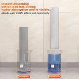 Portable Folding Cleaning Mop + 2 Free Sponge