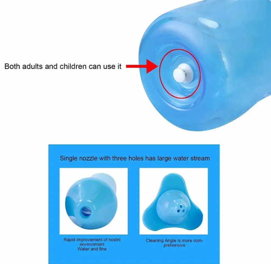 Breathe Ease Nasal Wash Bottle