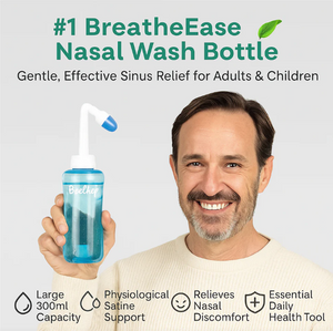 Breathe Ease Nasal Wash Bottle