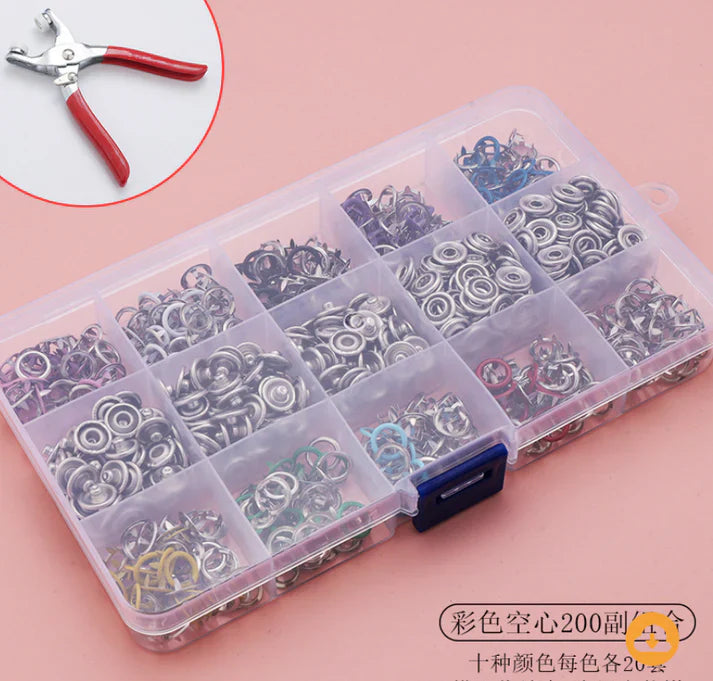 Versatile Metal Snap Kit