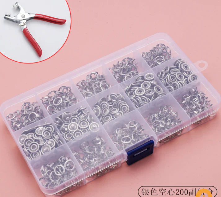 Versatile Metal Snap Kit