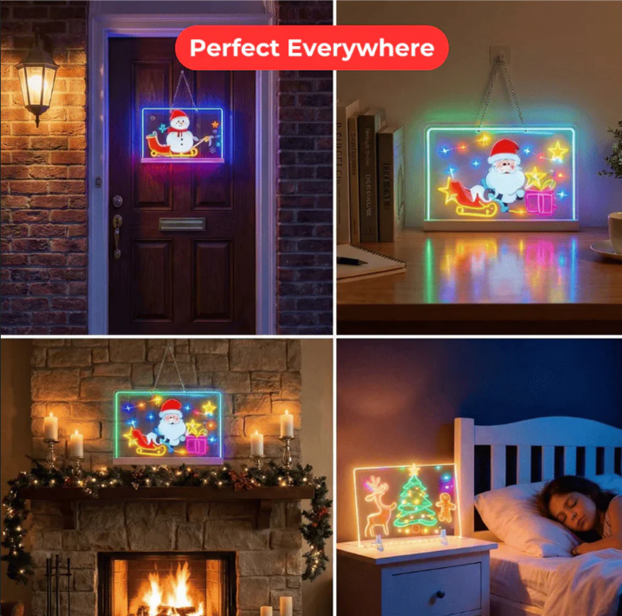 LED Drawing Board with Colors