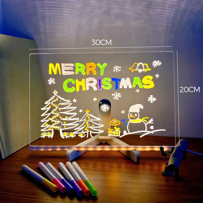 LED Drawing Board with Colors