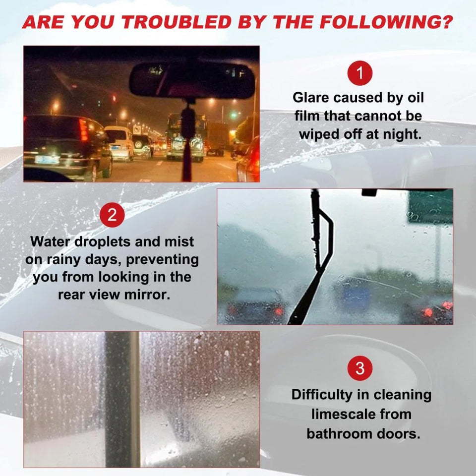 Car Glass Oil Film Remover