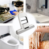 Portable Folding Cleaning Mop + 2 Free Sponge