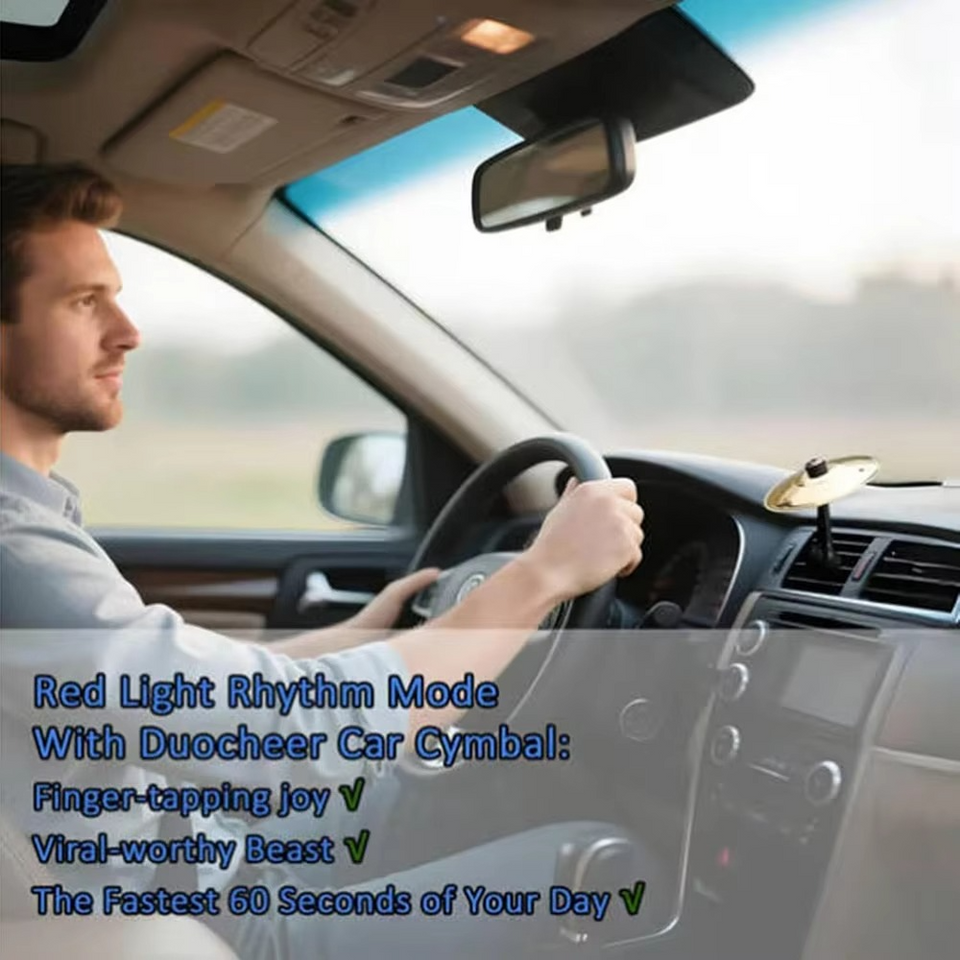 Drum Cymbal Car Clip