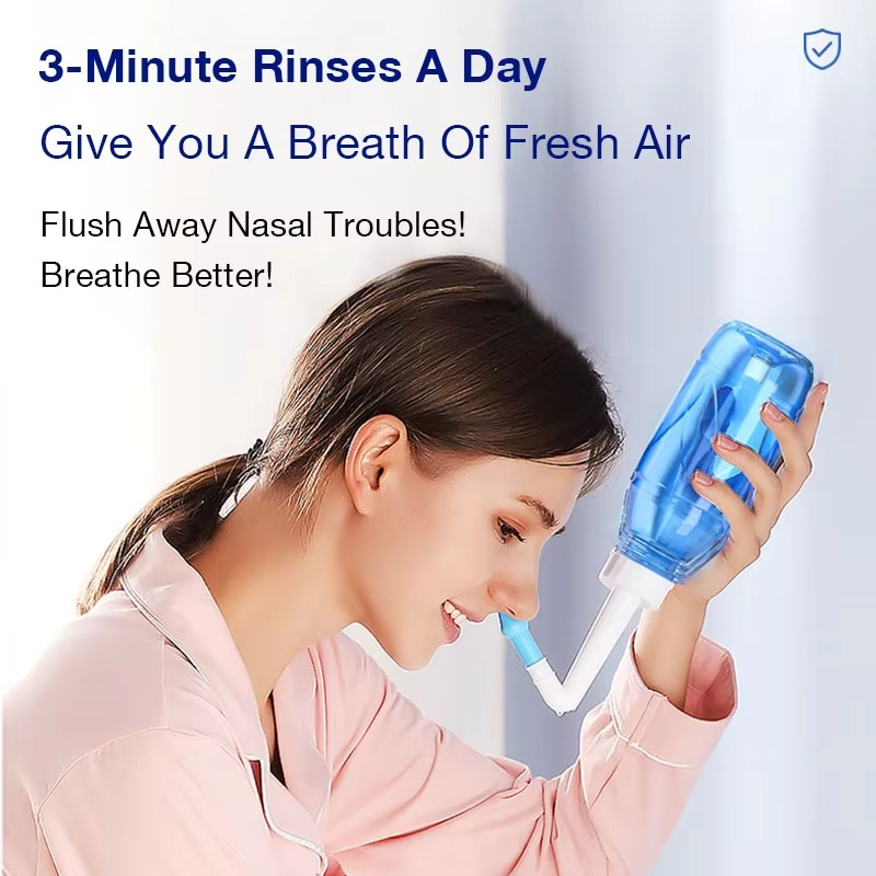 Breathe Ease Nasal Wash Bottle