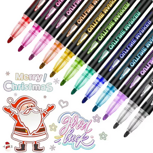 Glitter Outline Paint Markers