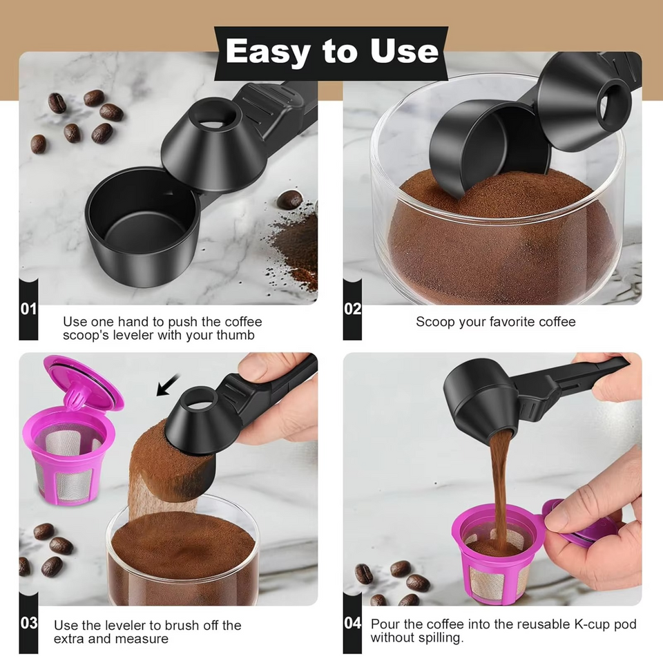 Coffee Measuring Funnel Spoon